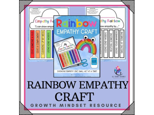 Empathy Rainbow Craft and Bulletin Board | SEL I Back to School