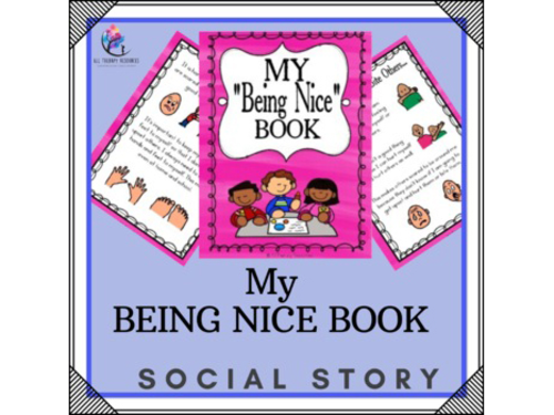 My Being Nice and Making Friends Social Narrative - Behaviour Kindergarten