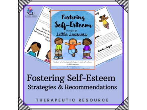 Behaviour Support: Strategies and Recommendations for Fostering Self-Esteem