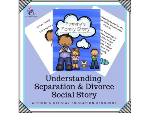 Understanding Divorce Separation Story - Counseling, feelings, coping, social