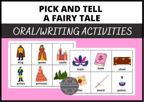 Fairy Tale/Story Cards/Story Telling/Creative Writing
