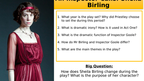 An Inspector Calls: Sheila Birling