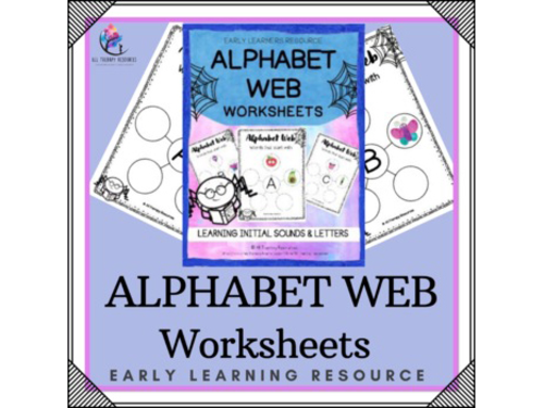 Alphabet Letter Recognition and Beginning Sound Worksheets