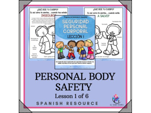 SPANISH VERSION Relationship and Sexuality - Lesson 1 of 6 Personal Body Safety
