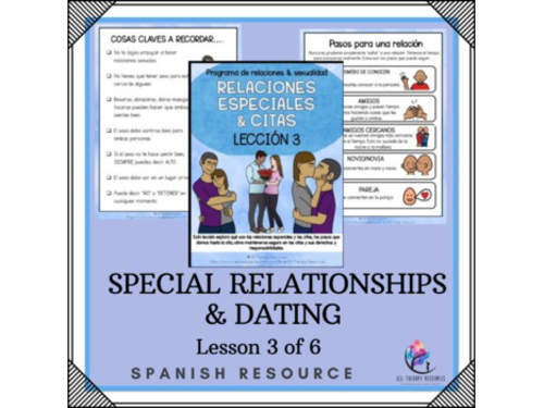 SPANISH Relationship and Sexuality Lesson 3 of 6 - Special Relationship & Dating