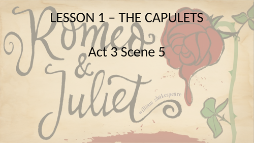 Act 3 Scene 5 Romeo and Juliet