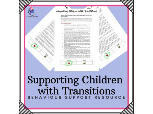 Supporting Children with Transitions