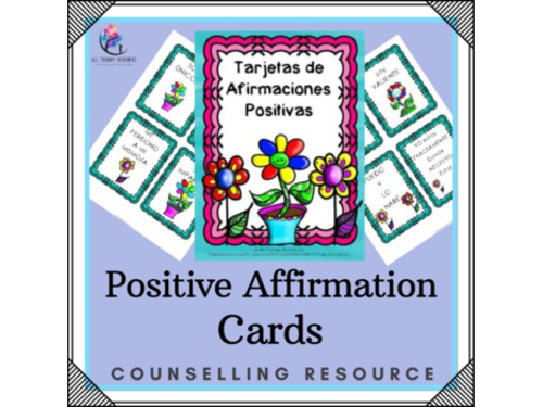 SPANISH VERSION - Positive Affirmation Cards - Growth Mindset, Social Emotional