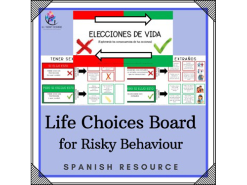 SPANISH VERSION Life Choices - Teenager Risky Behaviour Consequences  Pressure