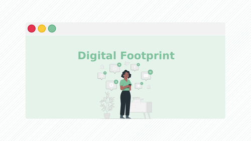 Computing Cover Lesson - Digital Footprint | Teaching Resources
