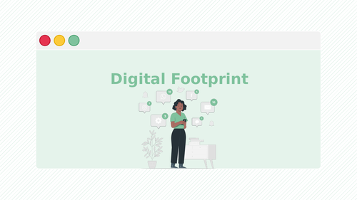 Computing Cover Lesson - Digital Footprint
