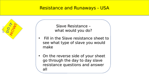 Civil Rights scheme of work