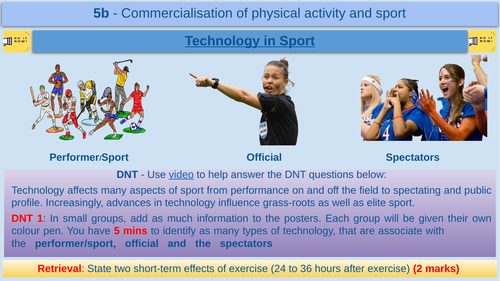 Technology in Sport - GCSE Physical Education - AQA