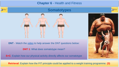 Somatotypes - GCSE Physical Education - AQA