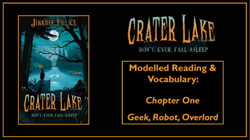 Complete Unit of Whole Class Reading - Crater Lake by Jennifer Killick