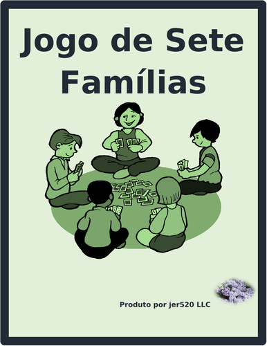 IR Verbs E to I in Portuguese Verbos IR Jogo de Sete Famílias