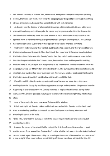 AQA style paper-Paper 1 Section A