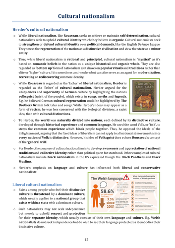 Cultural Nationalism A Level Politics