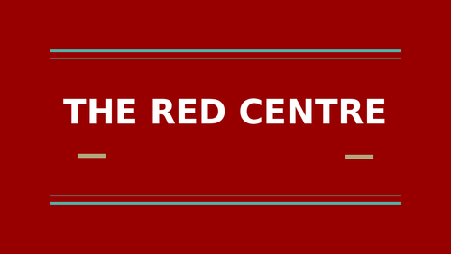 *Editable* AS/A level: The Handmaids tale 'The Red Centre' PowerPoint