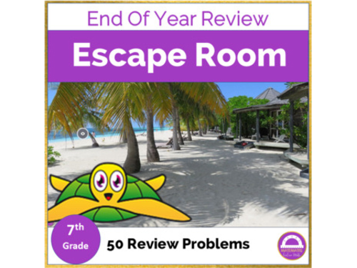 Summer 7th Grade Math Review | Digital Escape Room
