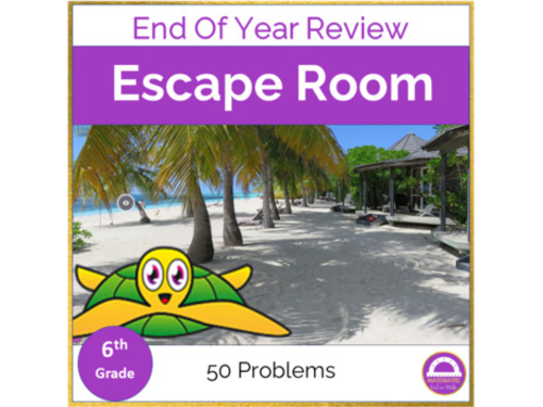Summer 6th Grade Math Review | Digital Escape Room