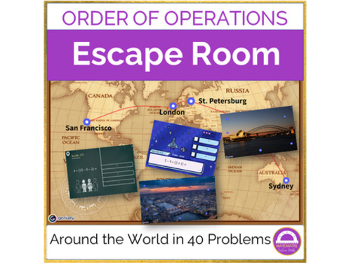 Order of Operations Activity | Digital Escape Room