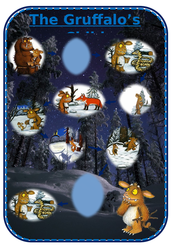 The Gruffalo's Child story map | Teaching Resources