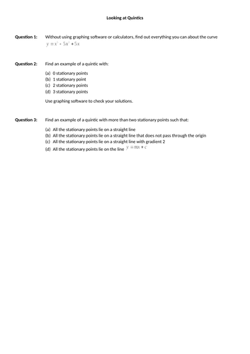 Year 13 revision lesson