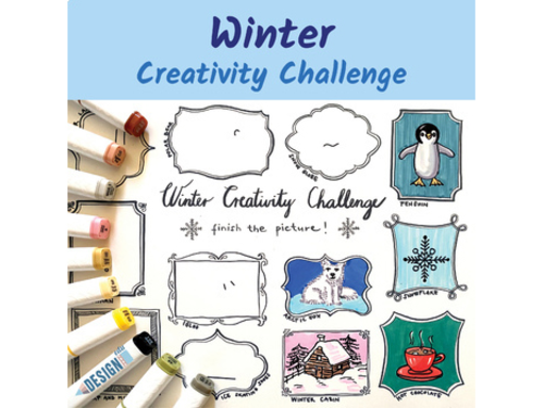 Winter Creativity Challenge - Finish the picture!