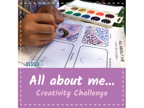All About Me... Back to School Creativity Challenge - Finish the picture!