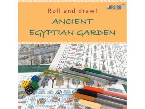 Roll and Draw! - Ancient Egyptian Garden
