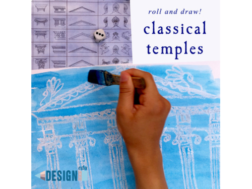 Roll and Draw! - Classical Temples - with video