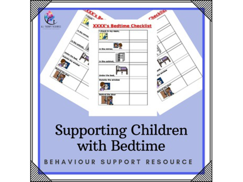 Behaviour Support: Supporting Children with Bedtime