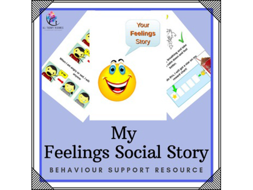 Behaviour Support: Feelings Social Narrative (Editable)