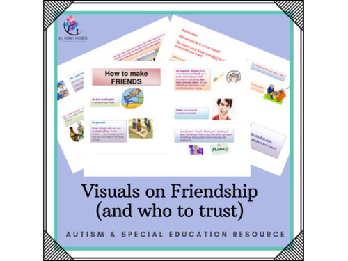 Visuals on Friendship and Who to Trust