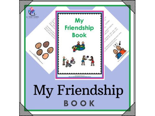 My Friendship Book - 23 Pages - Just Print!