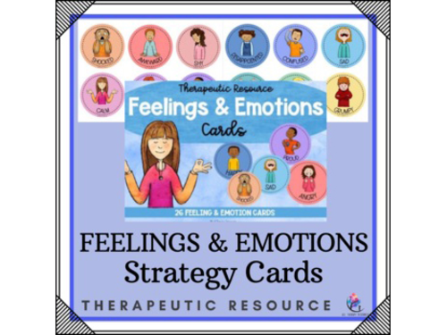 Feelings and Emotions Cards - FREEBIE