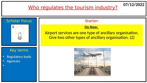Tourism regulators