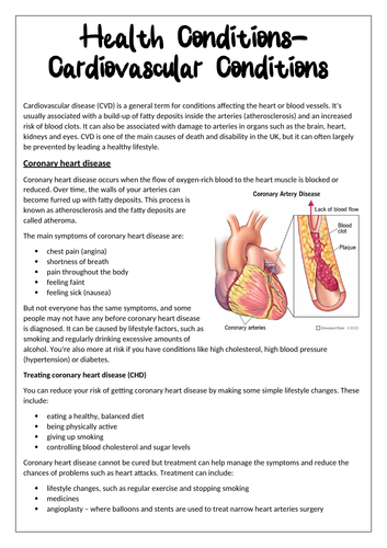 Component 2: L4: Health Conditions Cardiovascular