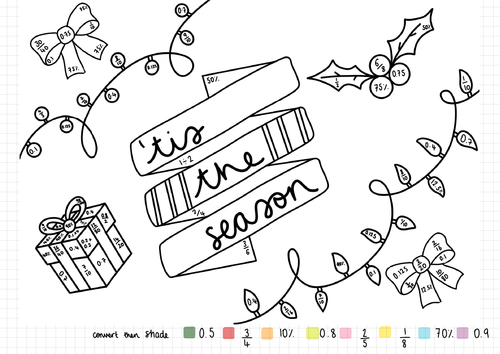 Convert FDP Christmas Colouring In