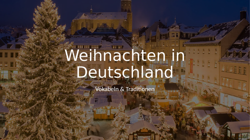 Weihnachten in Deutschland the ULTIMATE presentation