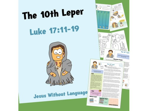 The 10th Leper - Luke 17 - Kidmin Lesson & Bible Crafts
