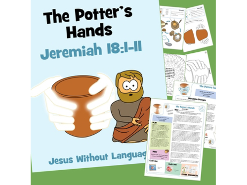 The Potter's Hands - Jeremiah 18 - Kidmin Lesson & Bible Crafts