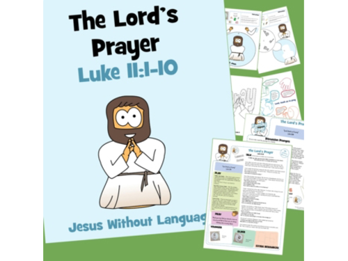 The Lord's Prayer - Luke 11 - Kidmin Lesson & Bible Crafts