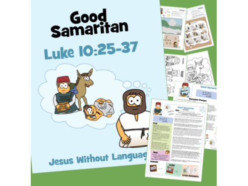 Good Samaritan - Luke 10 - Kidmin Lesson & Bible Crafts