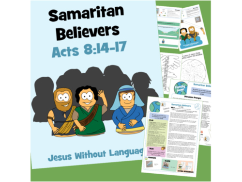 Samaritan Believers - Sunday School Lesson & Bible Crafts - Acts 8