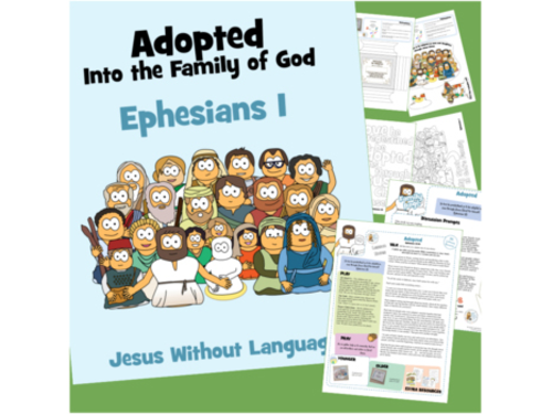 Adopted - Kids Ministry Lesson & Bible Crafts - Ephesians 1