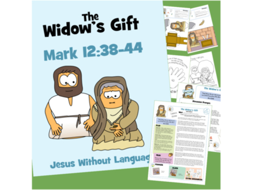 Widow's Gift Kids Ministry Lesson & Bible Crafts - Mark 12