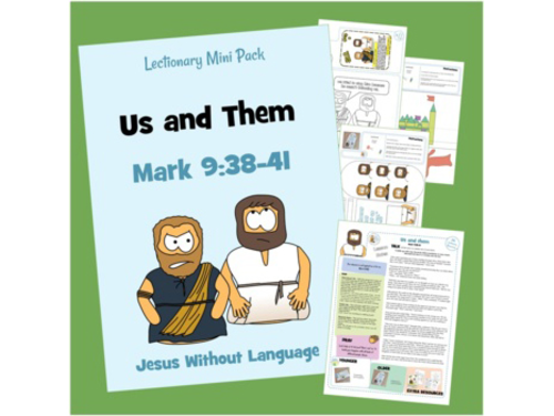 Us and Them Kidmin Lesson & Bible Crafts - Mark 9