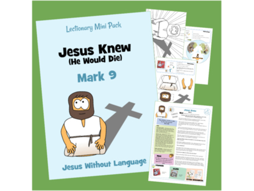 Jesus Knew Kidmin Lesson & Bible Crafts - Mark 9